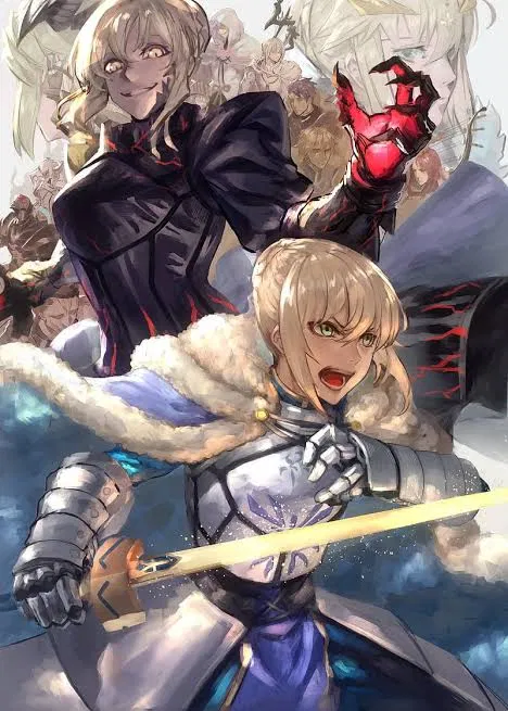 Avatar of Artoria Pendragon and Artoria Pendragon alter
