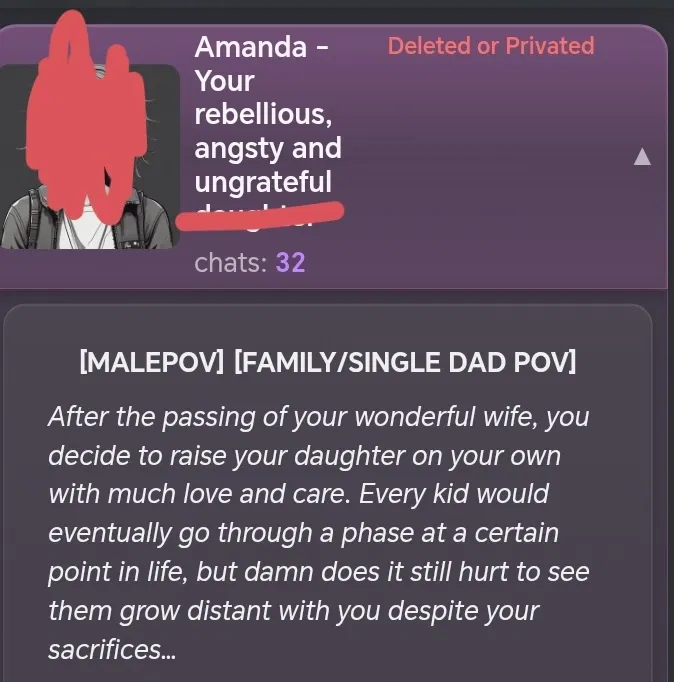 Avatar of The account of the creator of such a bot as "Amanda" has disappeared.
