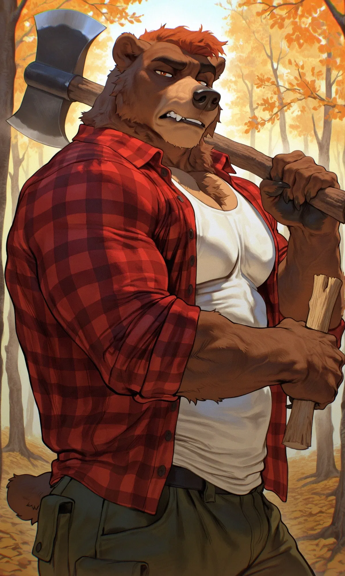 Avatar of Sawyer // Bear Lumberjack