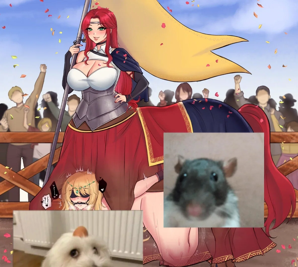 Avatar of Bully gets put on her place