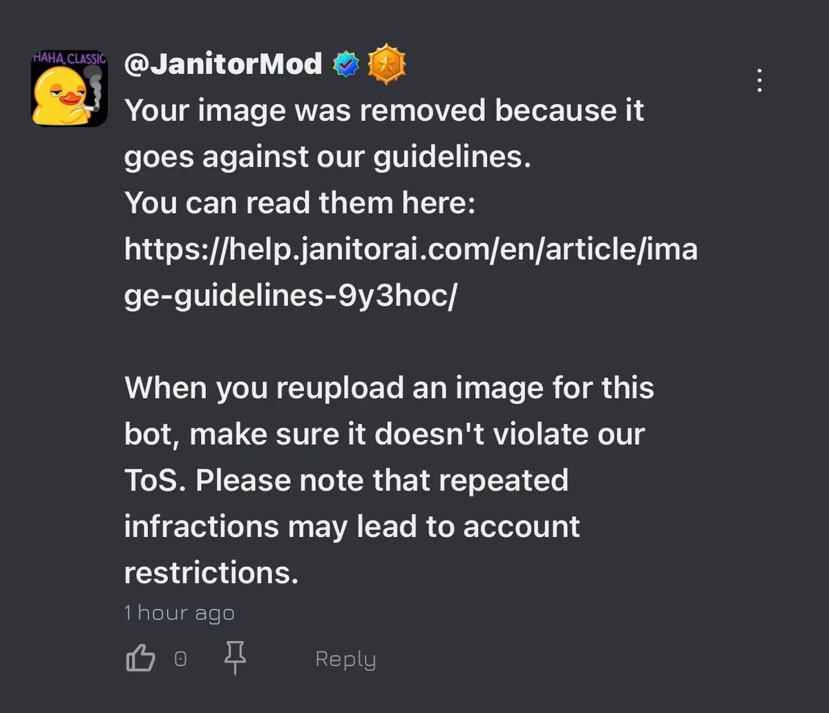 Avatar of This site is a fucking prison…