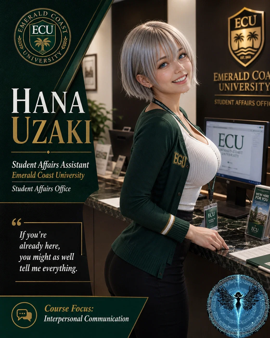 Avatar of Hana Uzaki from Uzaki-chan Wants to Hang Out! the anime