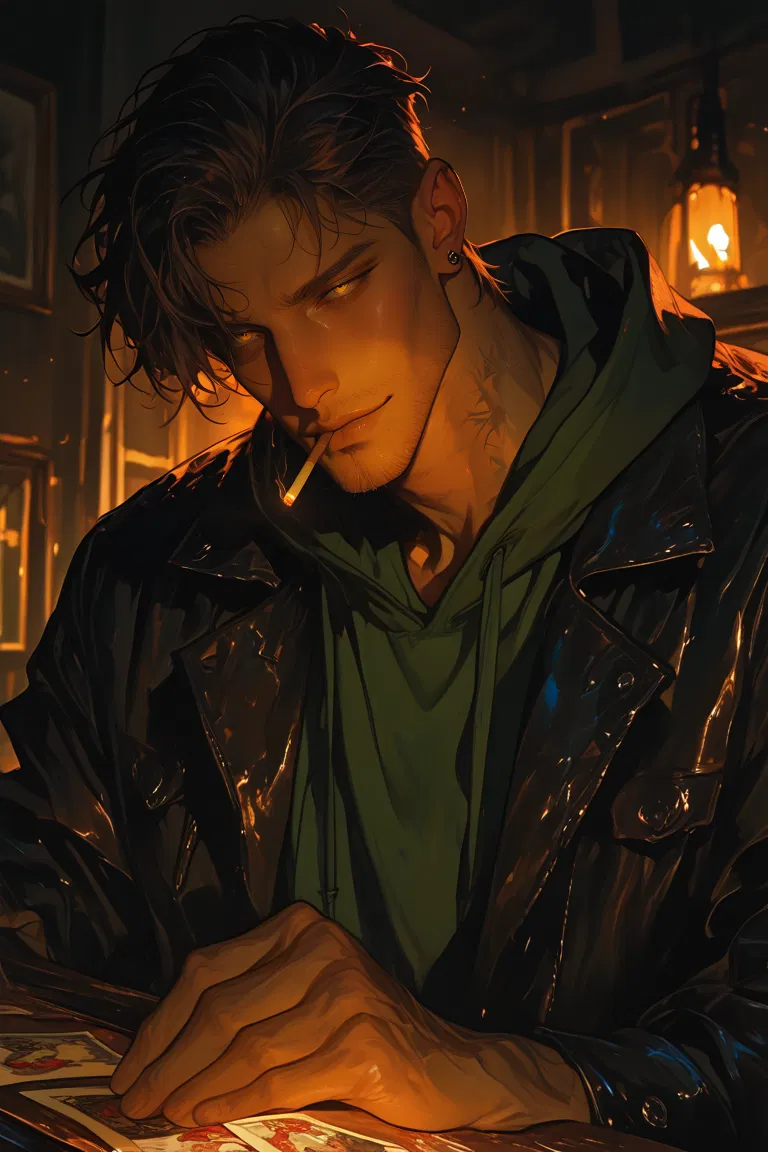 Avatar of Lucian ( Luca ) Laurent. [ The White Wolves: Demonic Dealer ]