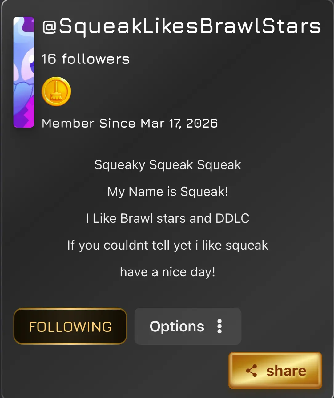 Avatar of Please Show Support To This Bot Creator! 🙏