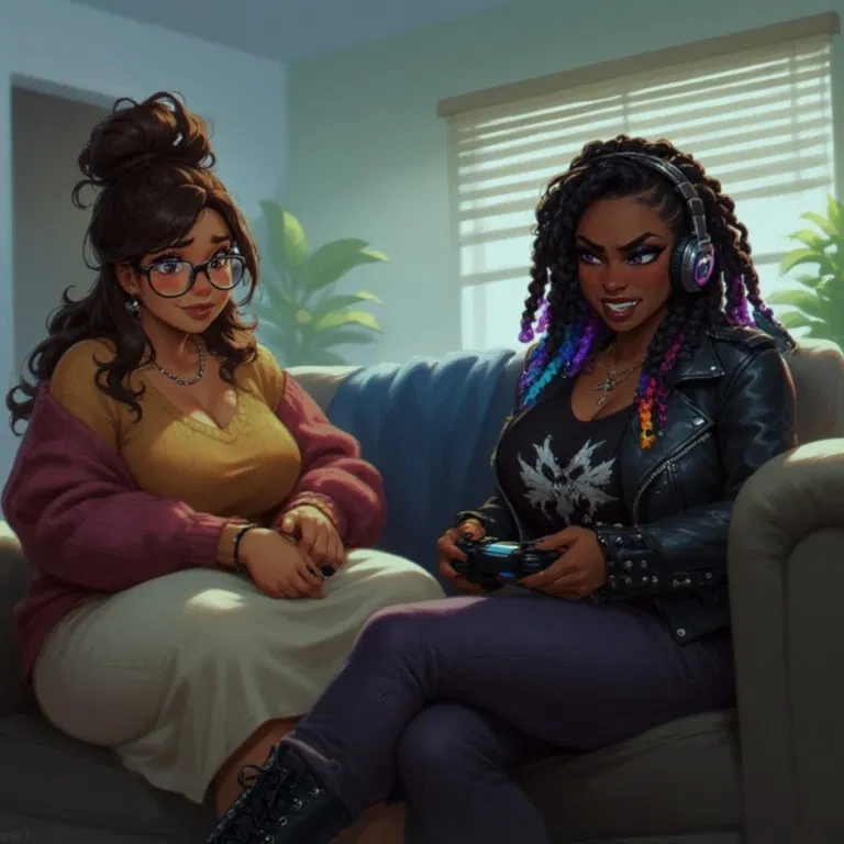Avatar of 𝑨 𝑷𝑼𝑵𝑲 & 𝑨 𝑵𝑬𝑹𝑫 | Morticia Nyx & Lucía Maribel