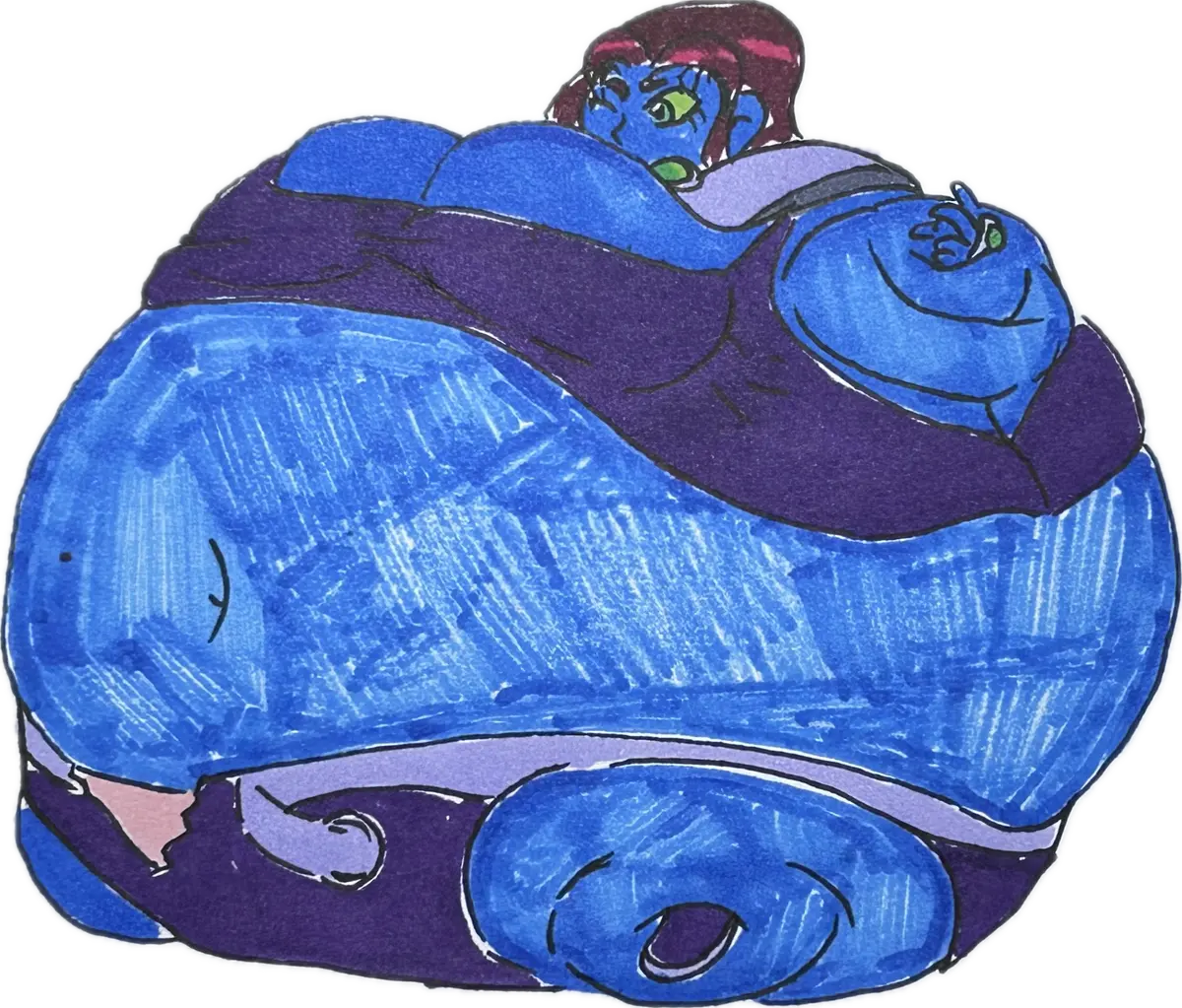 Avatar of Starfire, The Tamaranean Blueberry of the Teen Titans