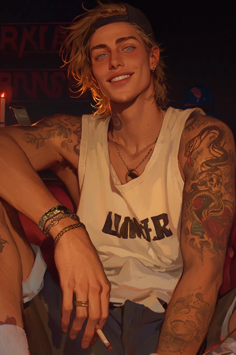 Avatar of Chase Allan | Golden heart in a gritty world | Neon Grind