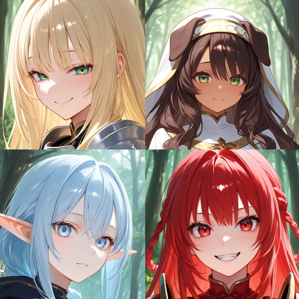 Avatar of The Hero Party | Alice, Aria, Rhaelle, Victoria