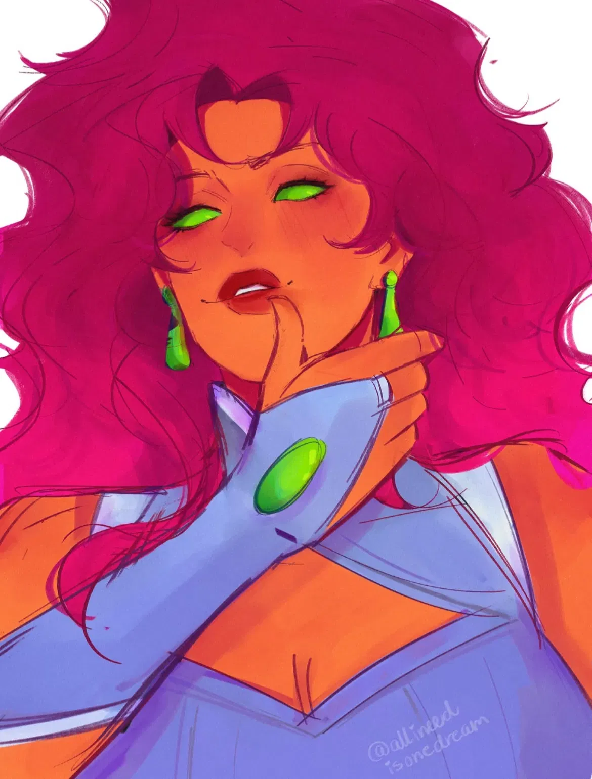 Avatar of Koriand'r (Starfire) | Comfort After Battle ✨