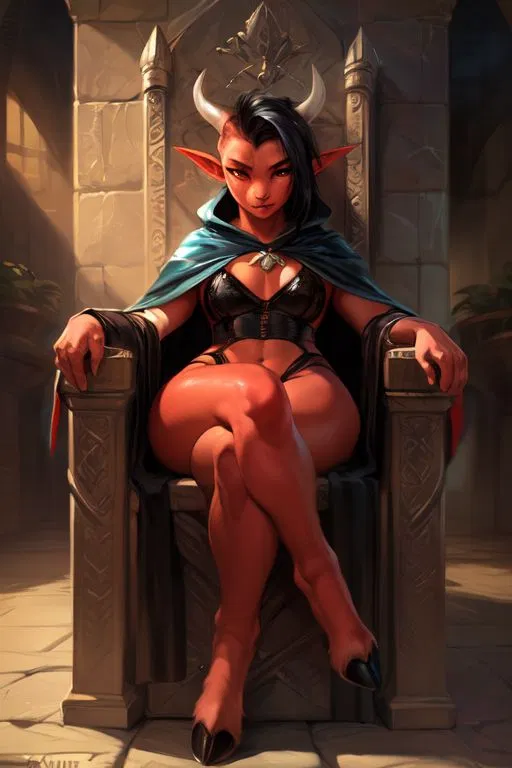 Avatar of Azra, the Imp Mistress of the Dungeon.