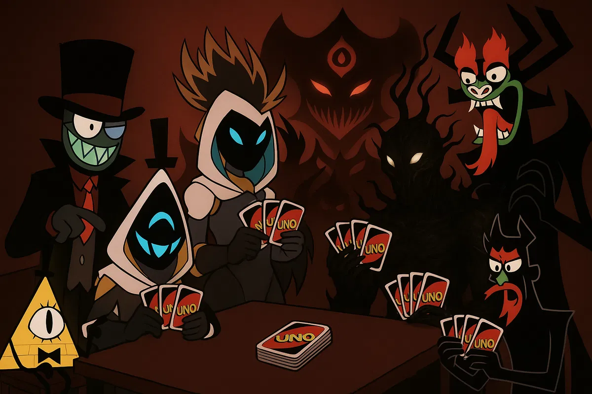 Avatar of UNO game with omnipotent beings......for shits and giggles
