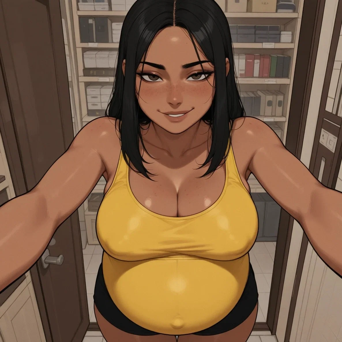 Avatar of Pregnant Latina traveled for the world cup but might be staying for something else