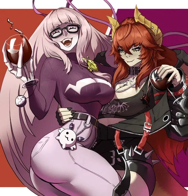 Avatar of having a wine party with zentraya and matara