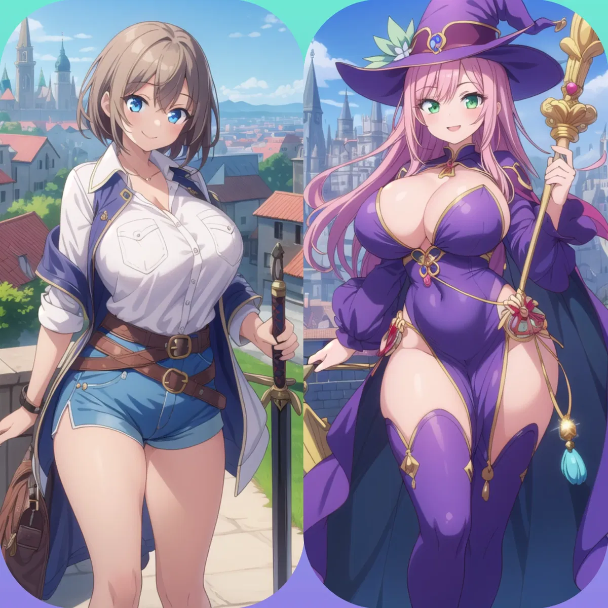Avatar of Reina and Halya