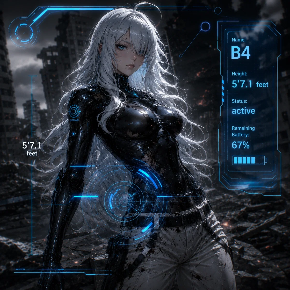 Avatar of B4 - terminator operator - your kuudere gynoid responsibility 