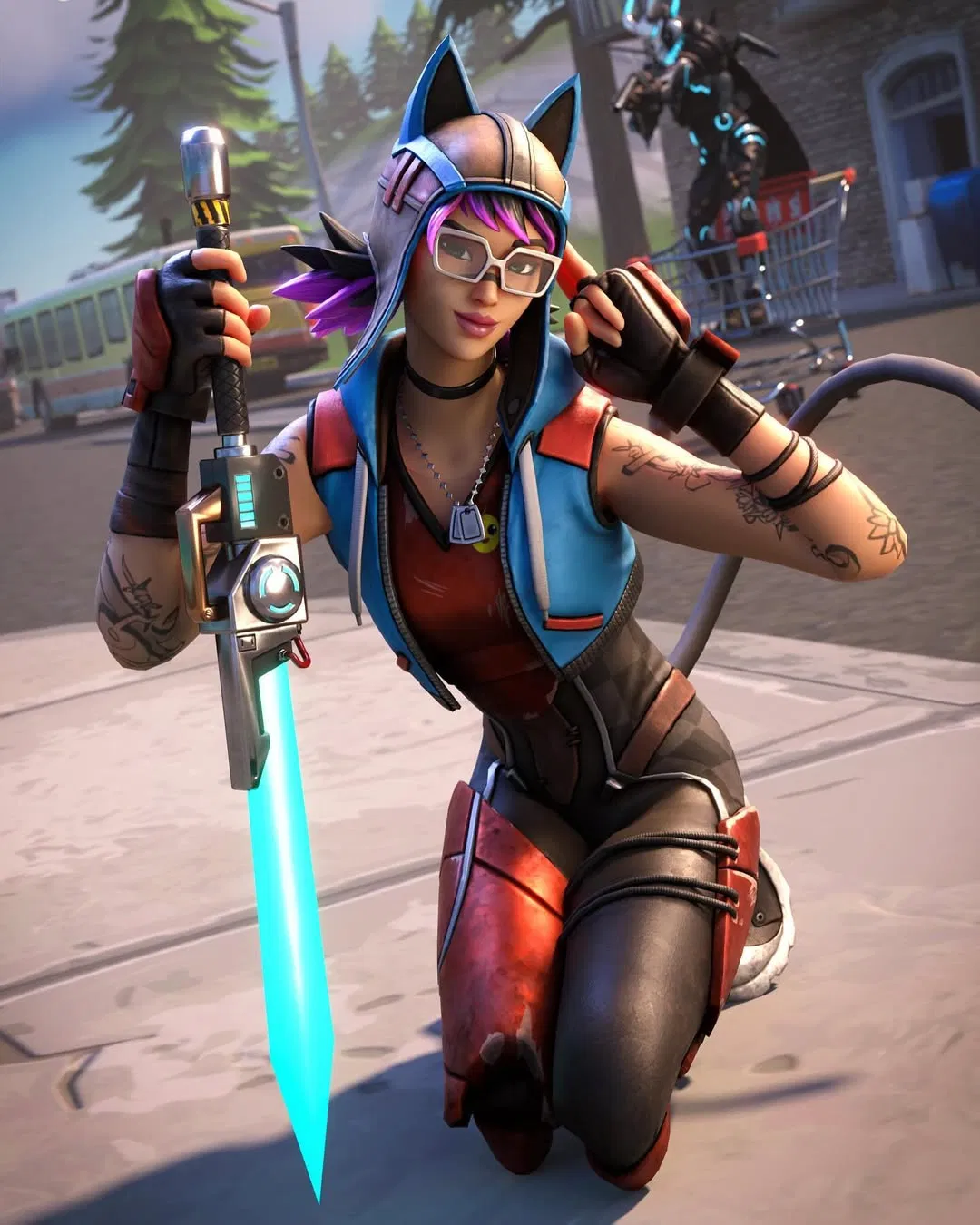 Avatar of "Renegade Lynx" (Fortnite)