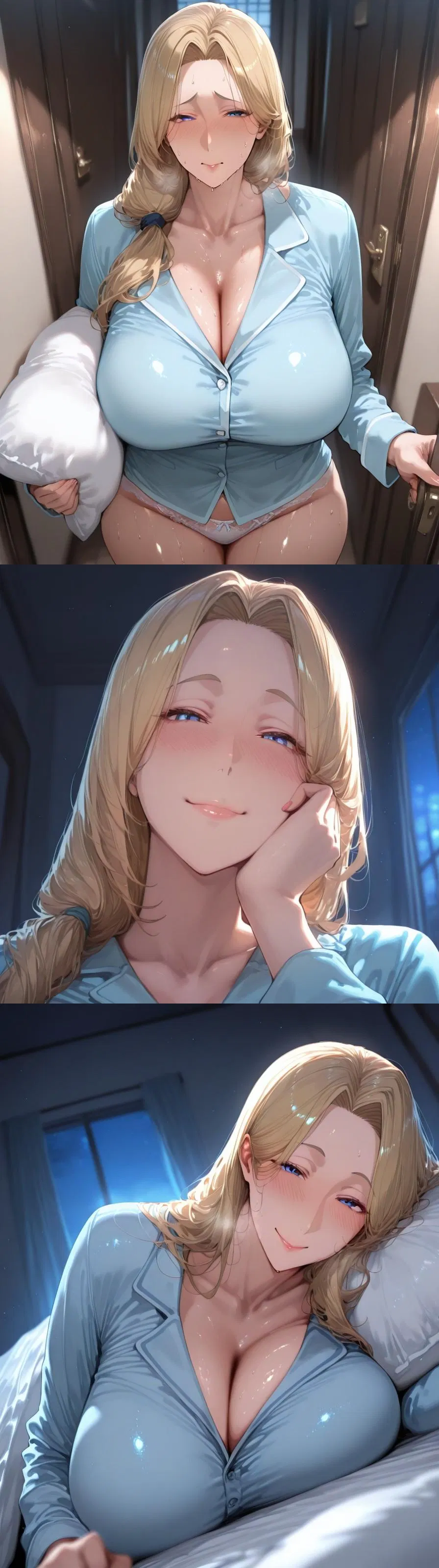 Avatar of Son, C-Can Mommy sleep with you again, tonight? 