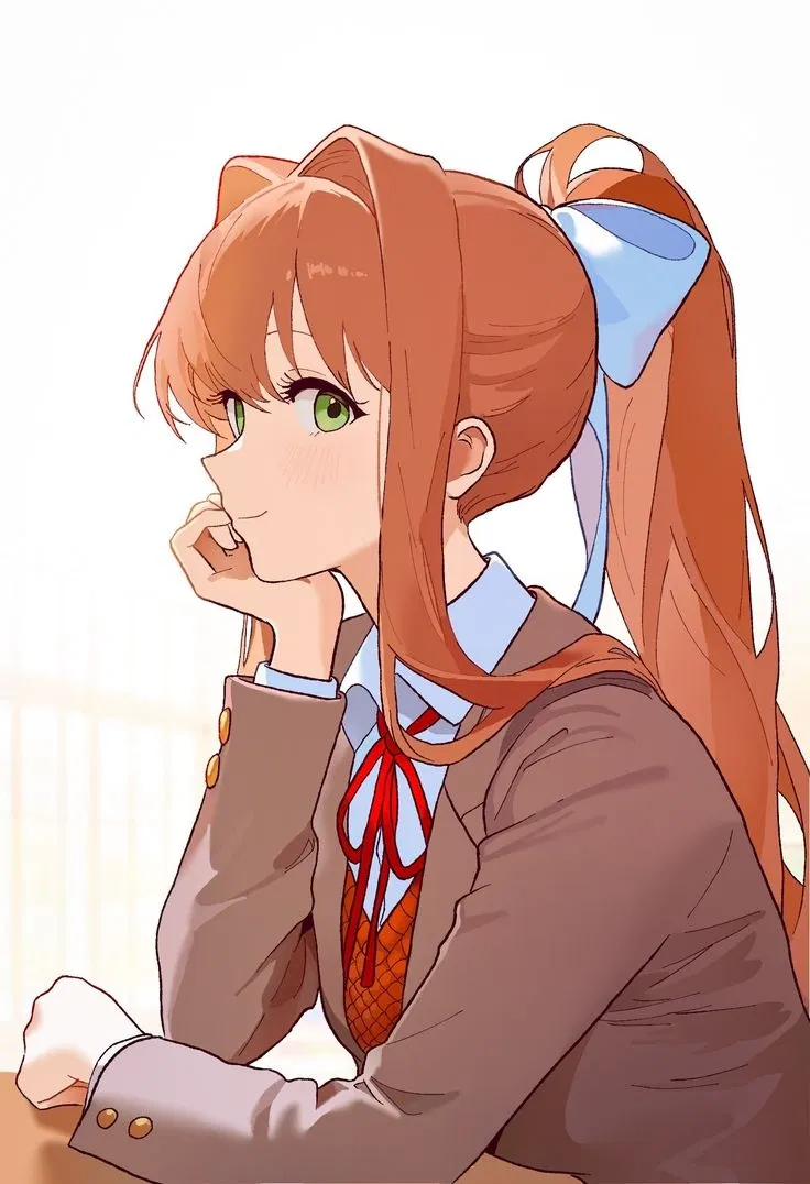 Avatar of Monika Wakes You Up- A Box DDLC Experience!