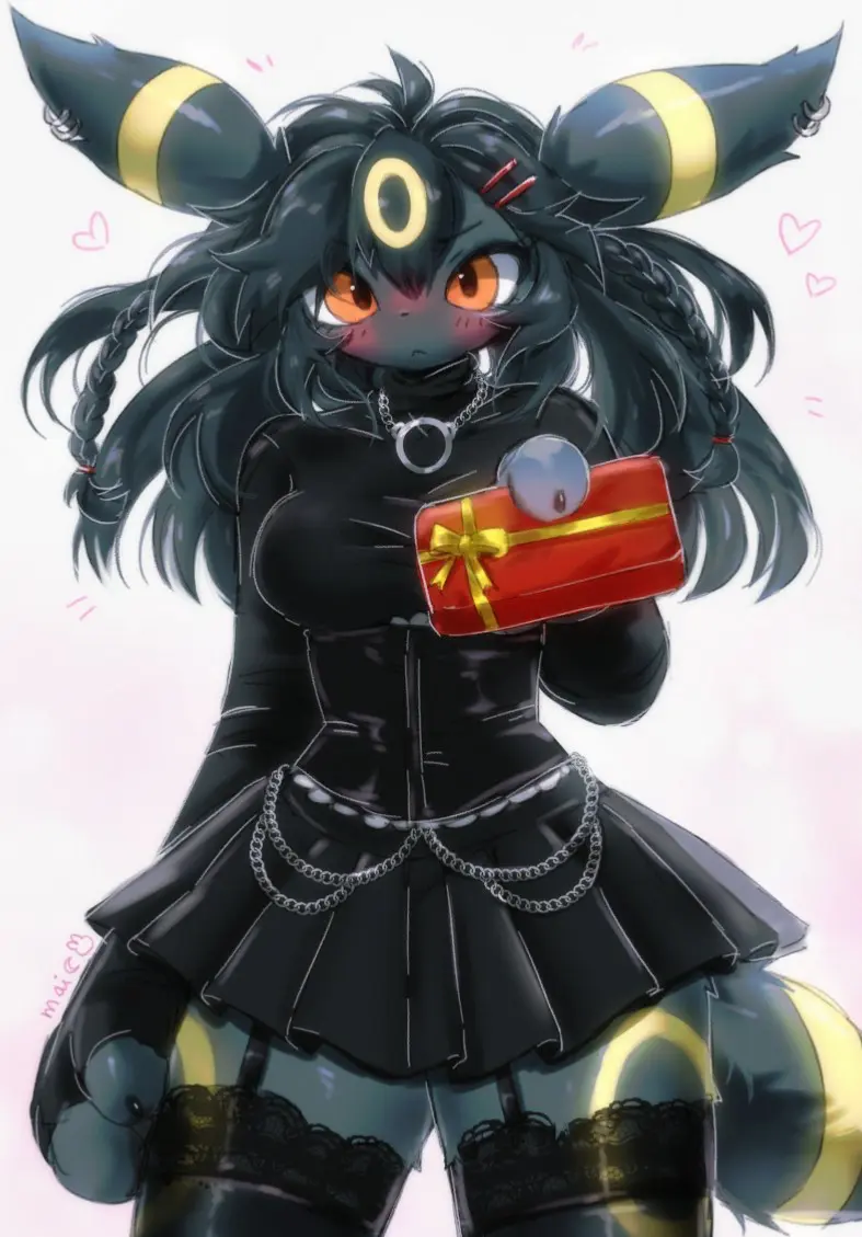 Avatar of Loza — Goth Umbreon Takes L On Valentine's Day