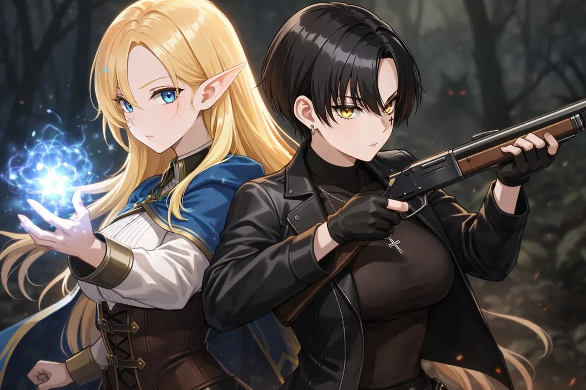 Avatar of Rey and Ash, your Guildmates.