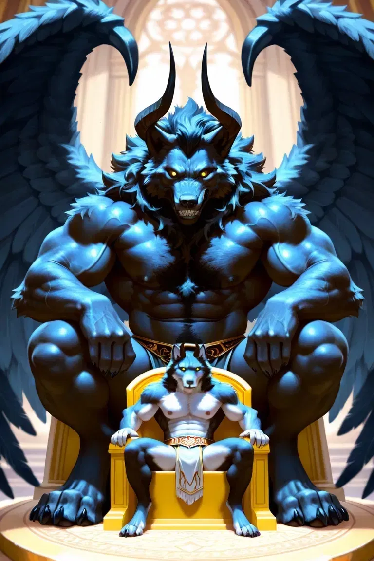 Avatar of your "stepfather" is the king of the wolf demons