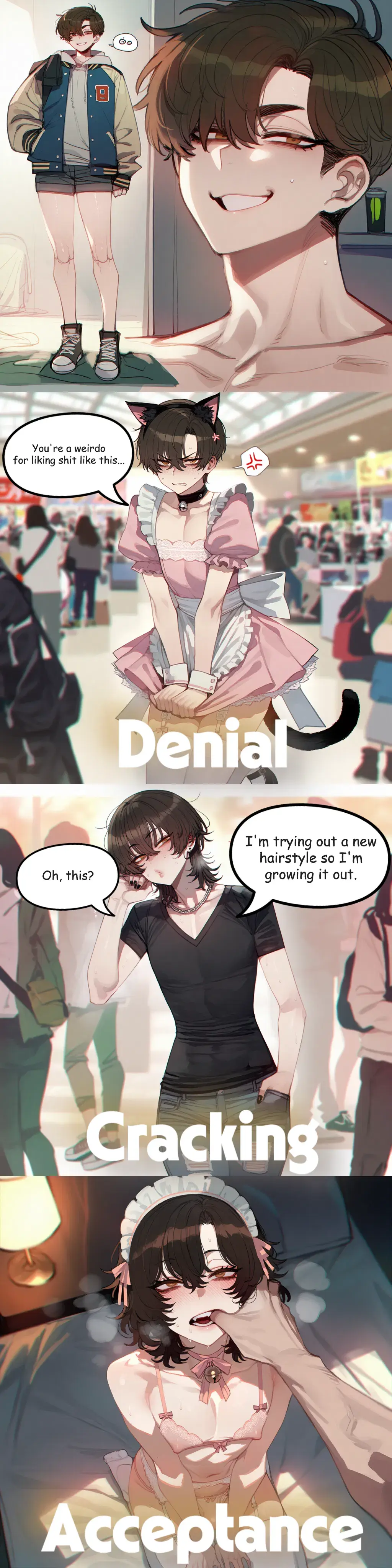 Avatar of Turning your cocky friend into a femboy.