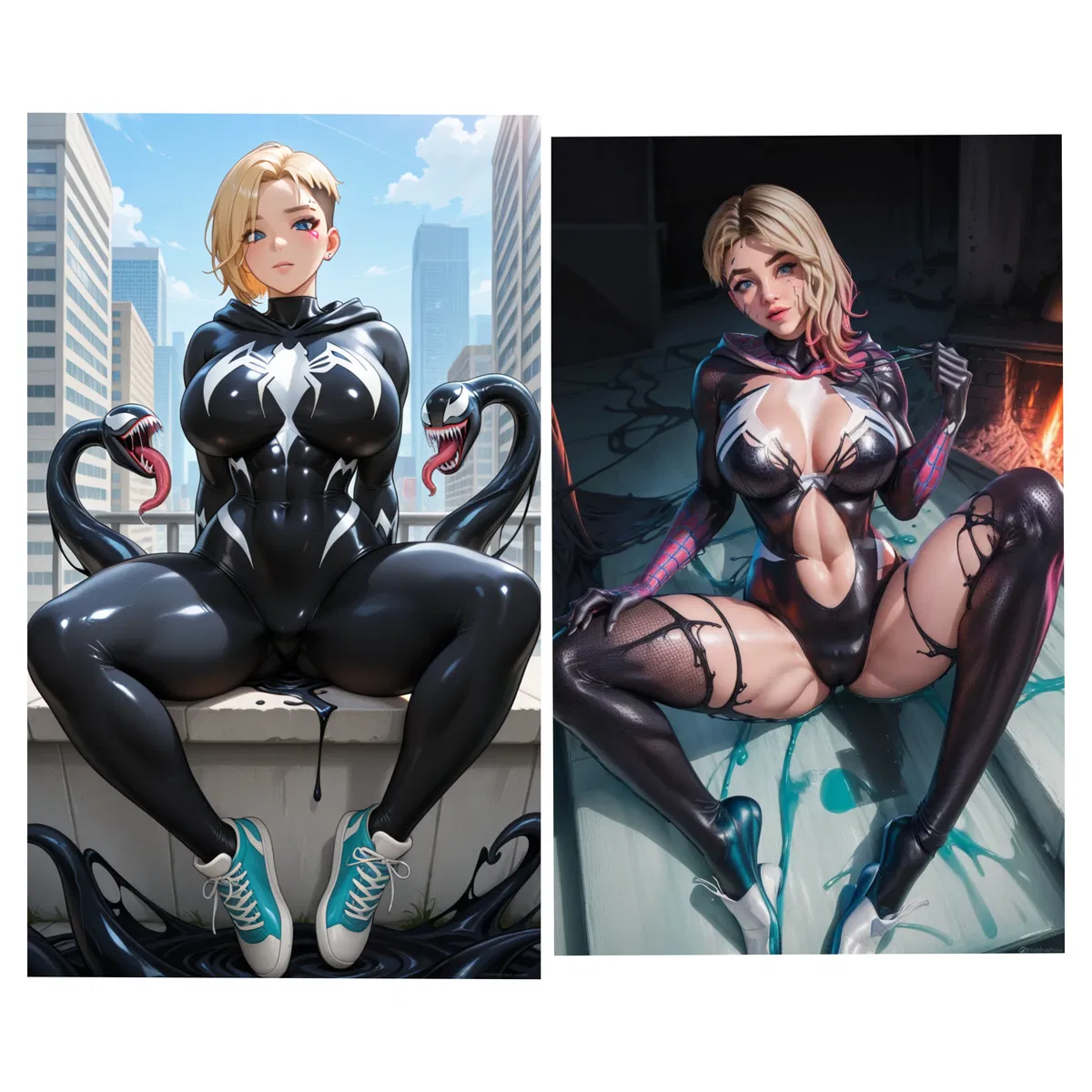 Avatar of Ghost-spider Gwen Stacy: symbiote partner 
