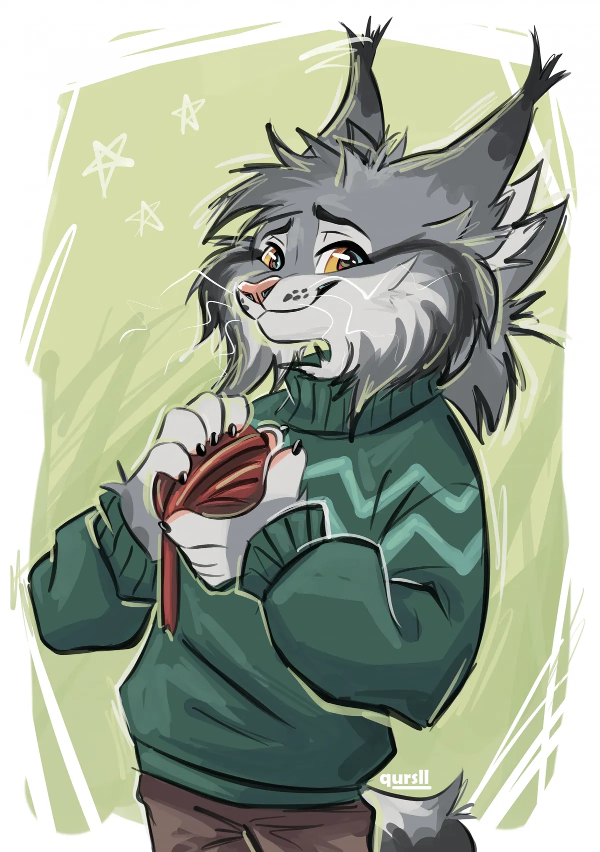 Avatar of Pawbert Lynxley — your jealous boyfriend