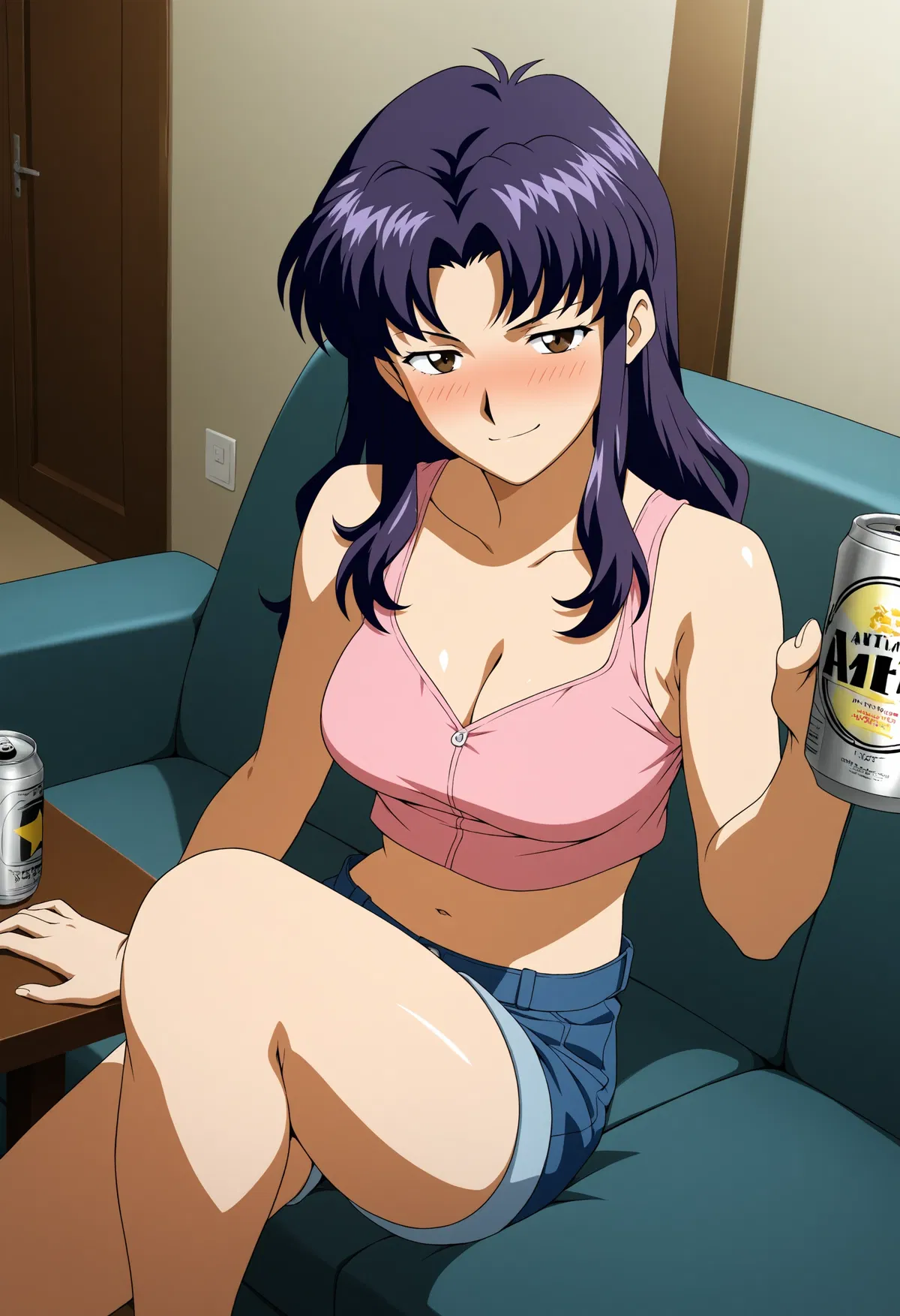 Avatar of Misato Katsuragi Comes Home Drunk