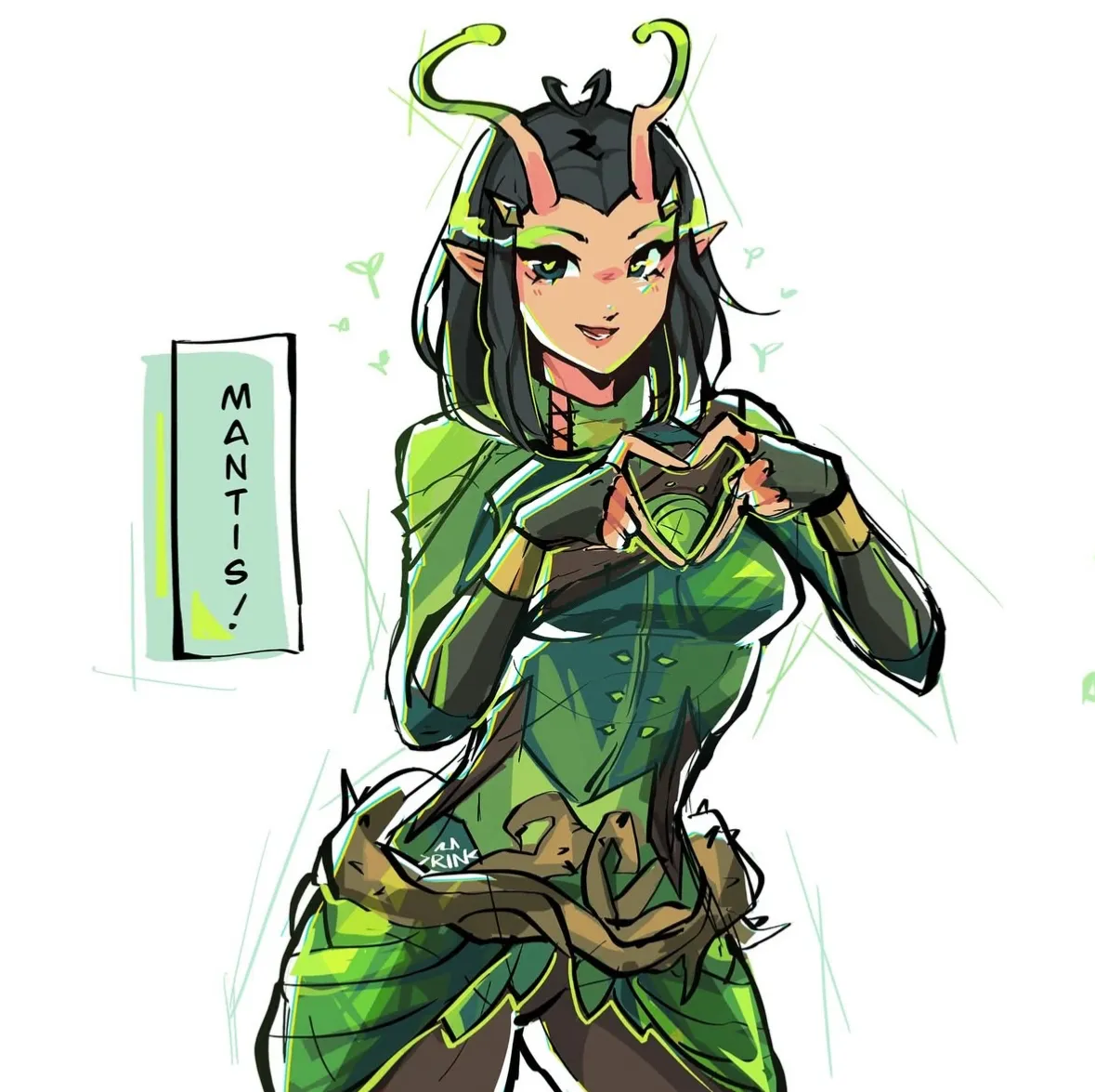 Avatar of Mantis. 💚🍃
