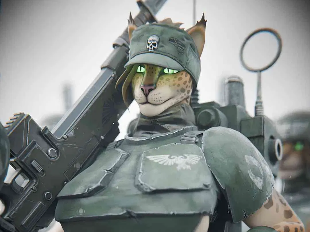 Avatar of Sergeant Zayani of the Imperial Guard. 