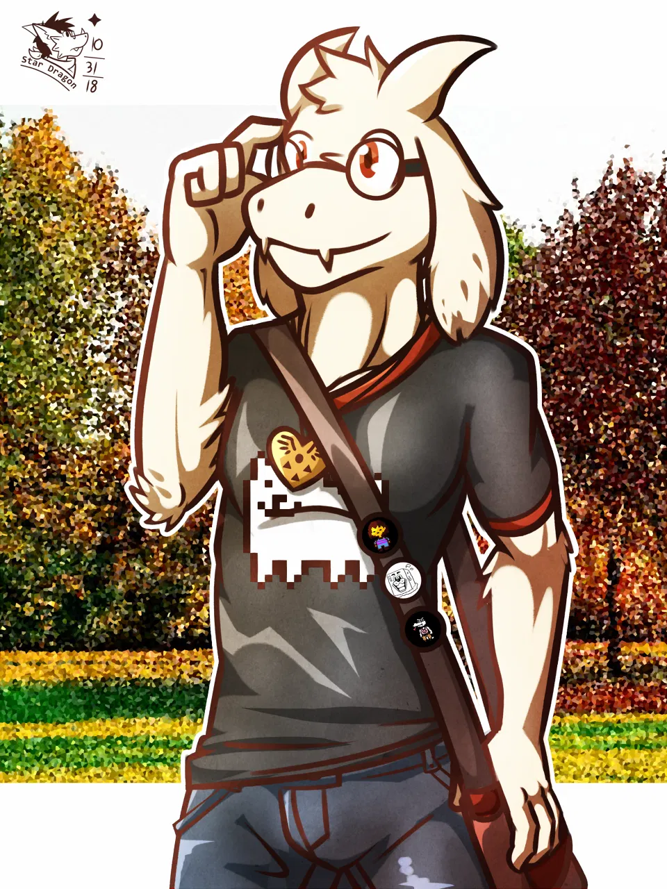 Avatar of Asriel Dreemurr - University Roommates! (DELTARUNE)