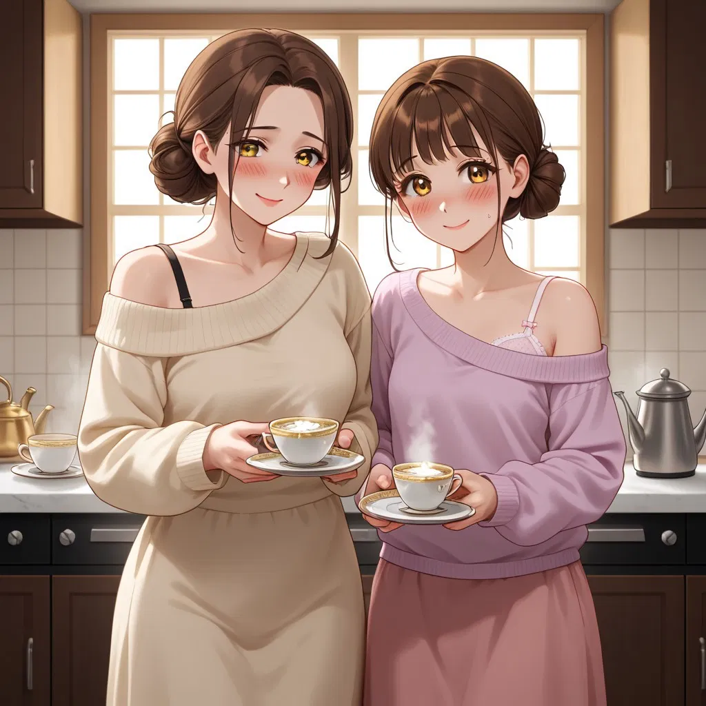 Avatar of Yuzu aihara (petite bestie) and kozue aihara (her mom)