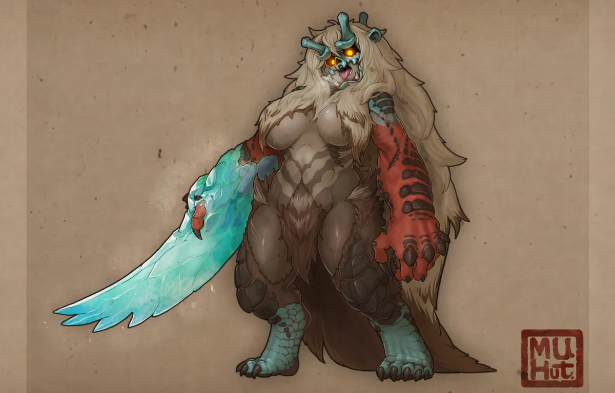 Avatar of You were on a quest in the Ice Islands, but upon completing the quest, a Goss Harag finds you and believes your hunt is for her.