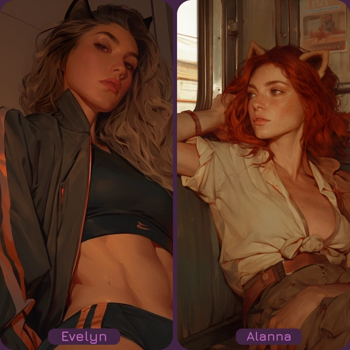 Avatar of The Crimson Mirage | Alanna & Evelyn