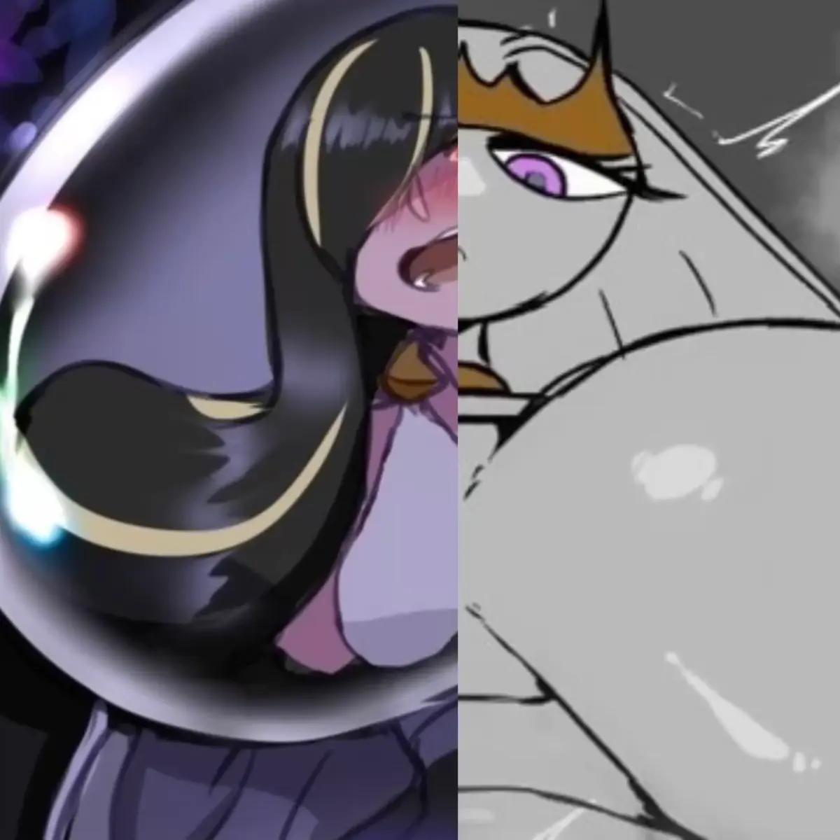 Avatar of Motherbeast Lusamine and Lusamine’s Pheromosa- Corrupted with Endless Love