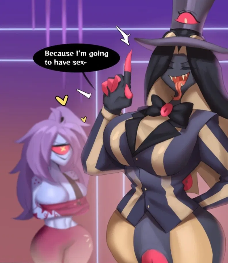 Avatar of Dame Pentious and Cherri Bomb - Hazbin Hotel