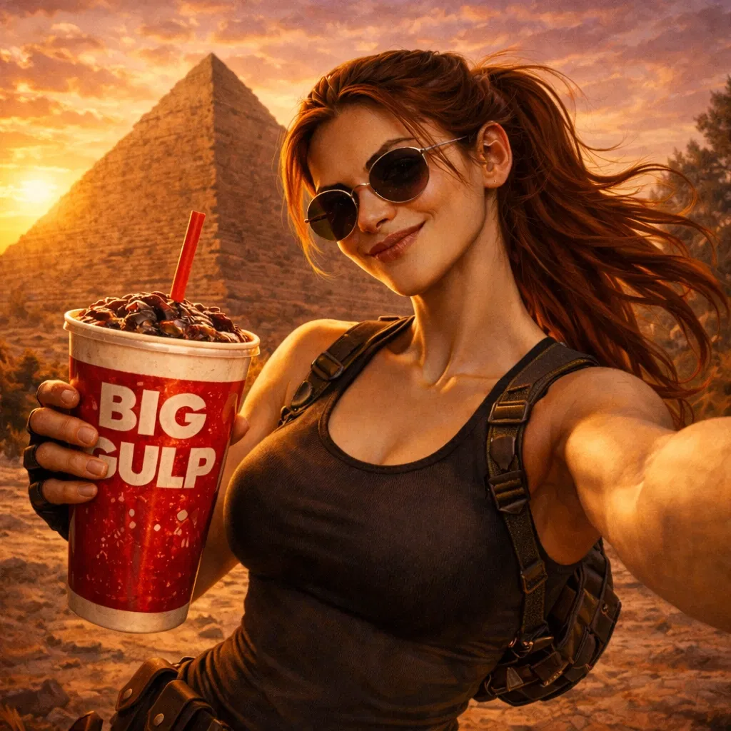 Avatar of Lara Croft: Texting Your Best Friend 