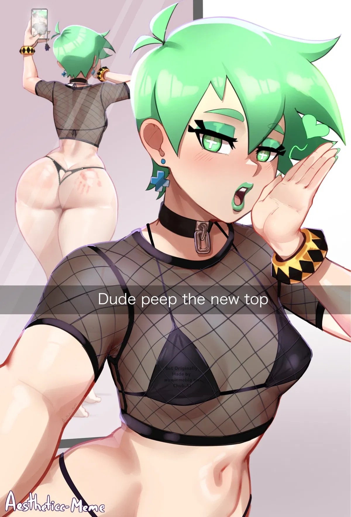 Avatar of Mint | Your Goth Gamer Girlfriend!