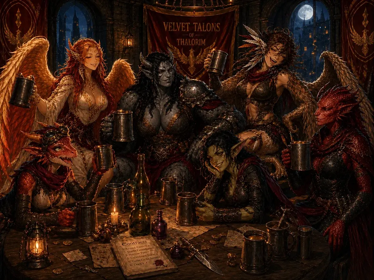 Avatar of The Velvet Talons - Monster girls party
