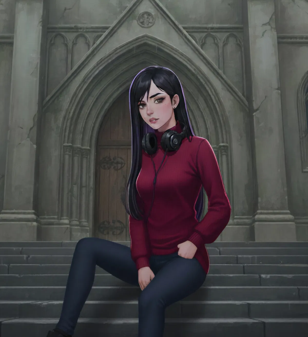 Avatar of Italian goth girl 