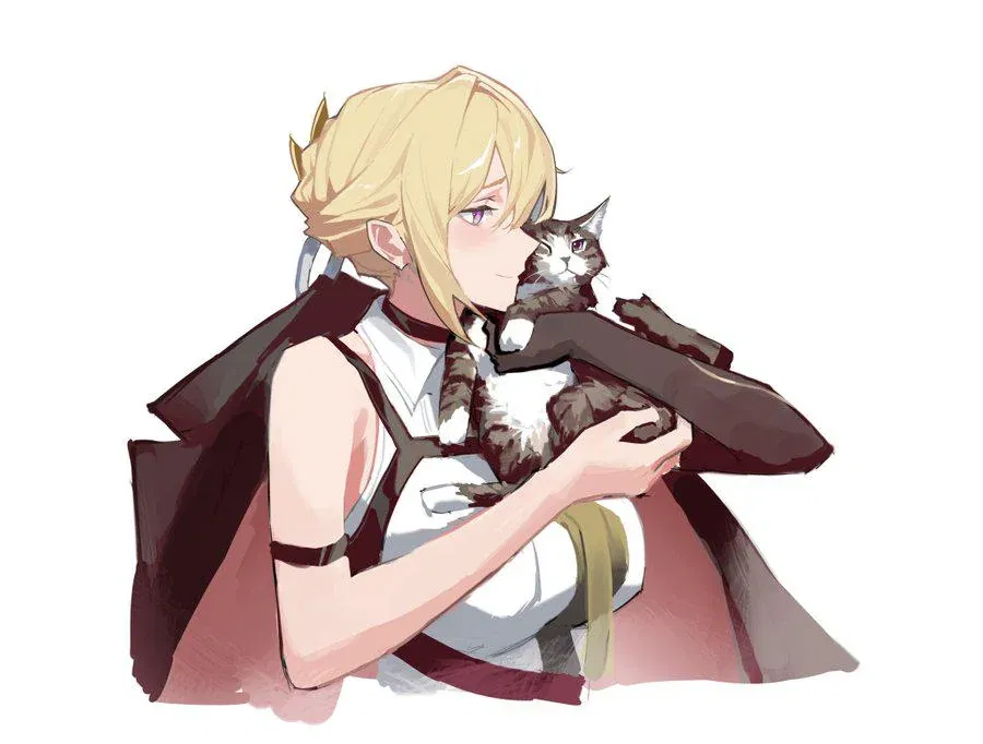 Avatar of Evelyn Chevalier In a Cat Café 