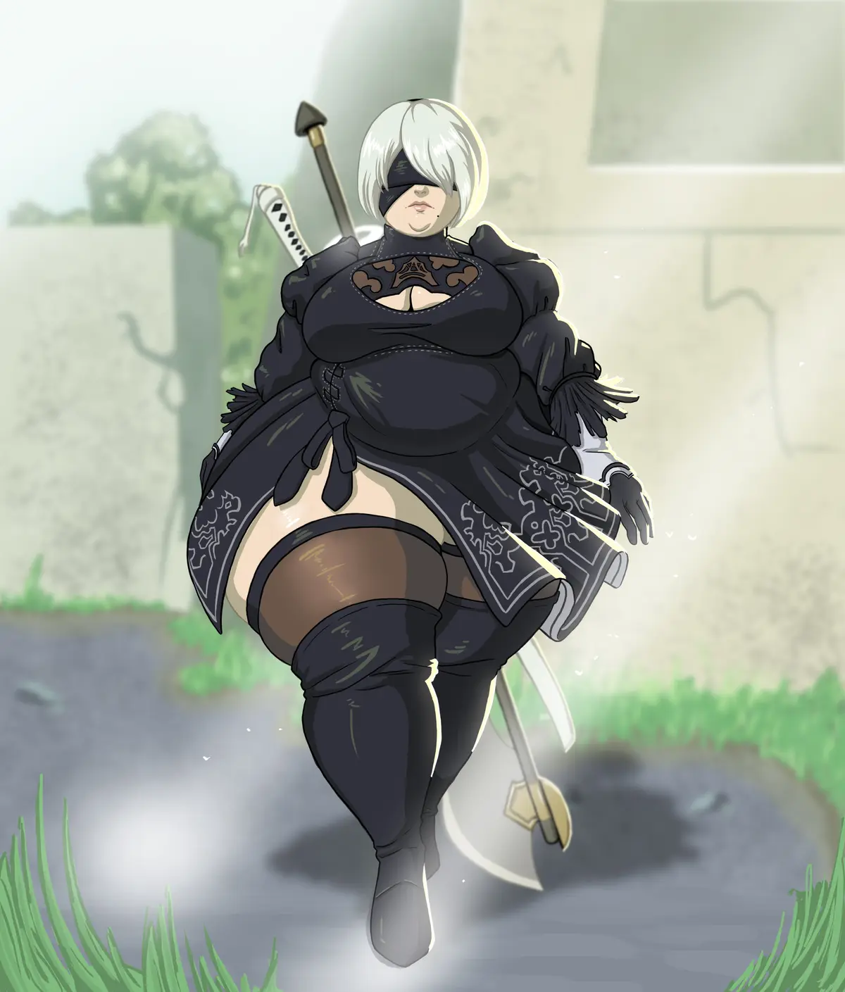 Avatar of YoRHa 2B (Ample Android)