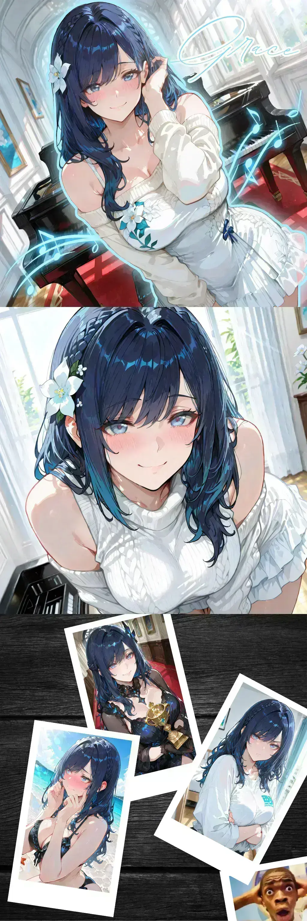 Avatar of Her forgotten melody