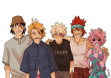 Avatar of Sero, Aizawa and younger Bakusquad