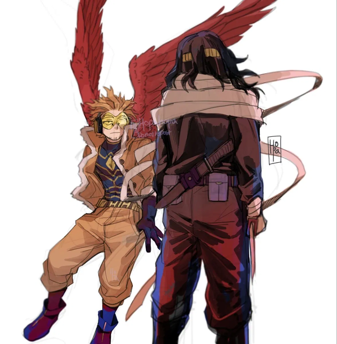 Avatar of Shota Aizawa and Keigo Takami