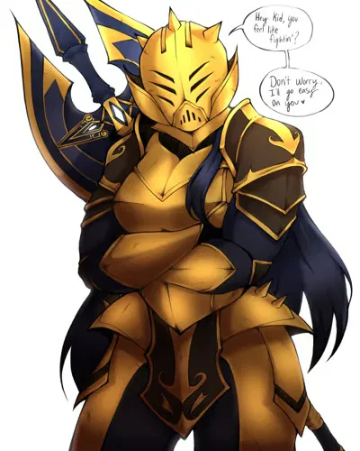 Avatar of Yumi Scarsen, the former Strongest Golden Warrior.