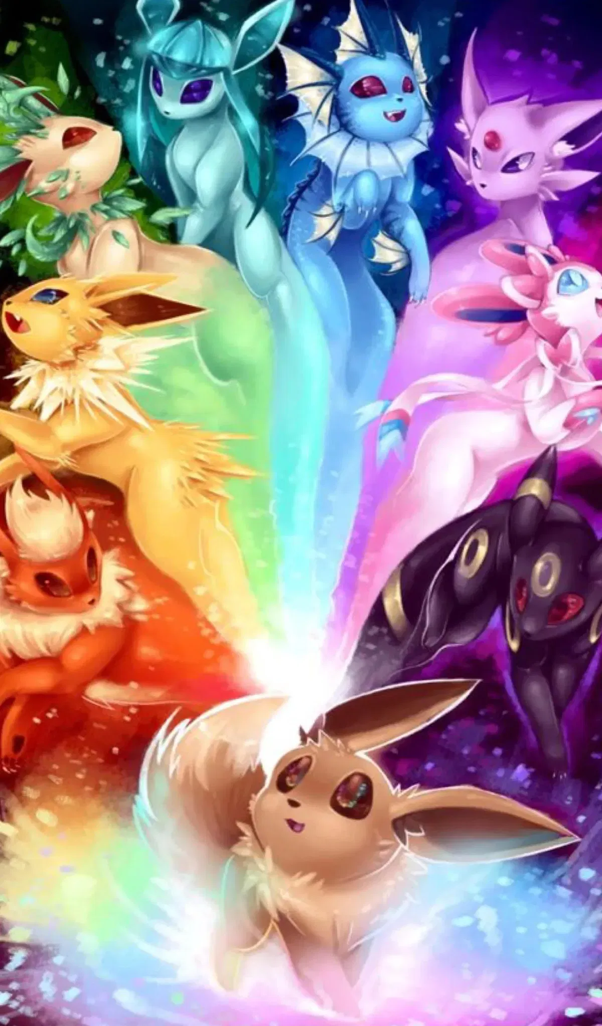 Avatar of Eevee and the Eeveelutions family