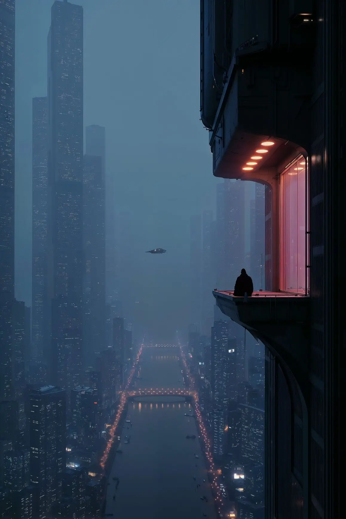 Avatar of Noctis Meridian // Dystopian Sci-Fi City RPG