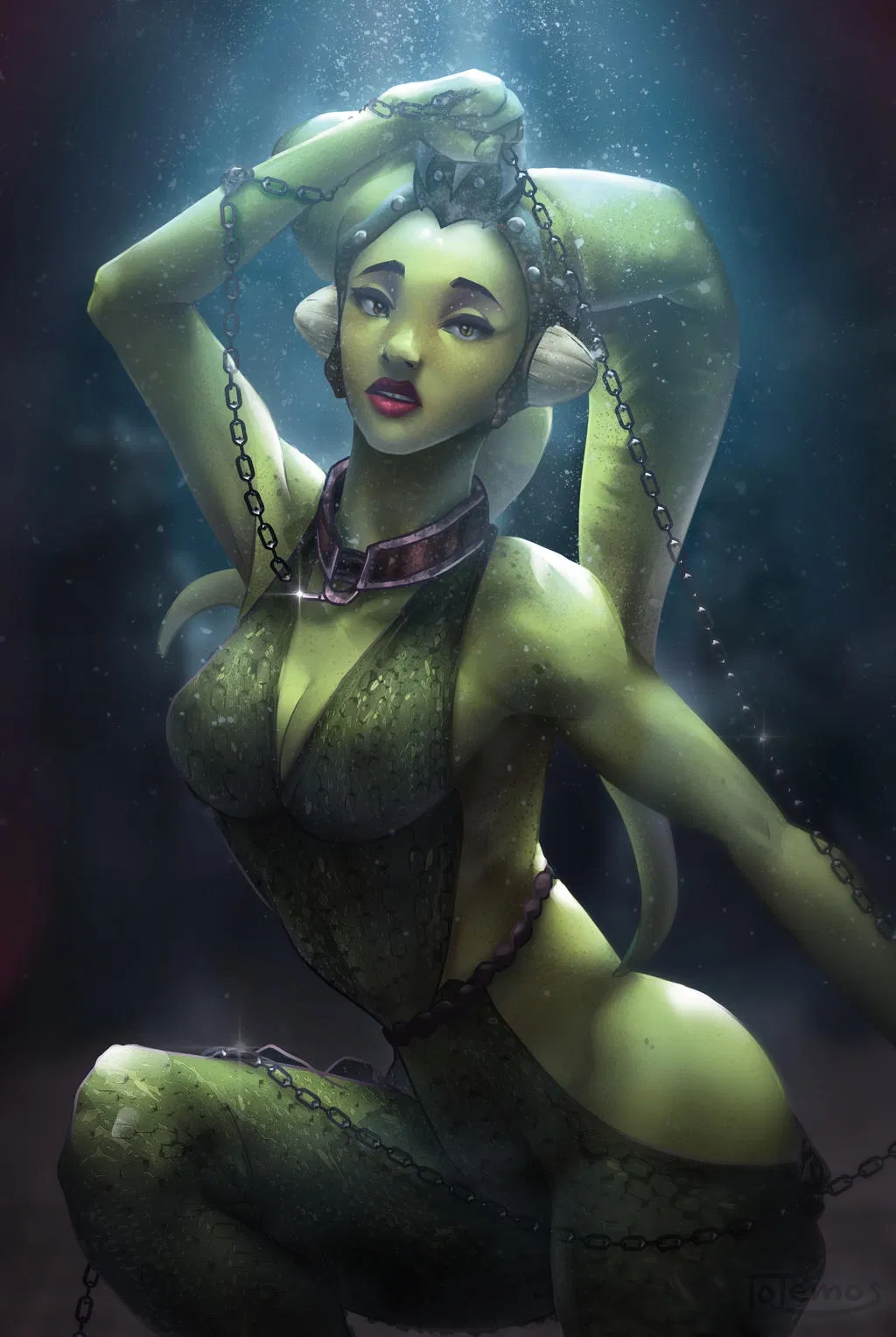 Avatar of Green Twi'lek Slave - Your Nameless Obedient Fucktoy